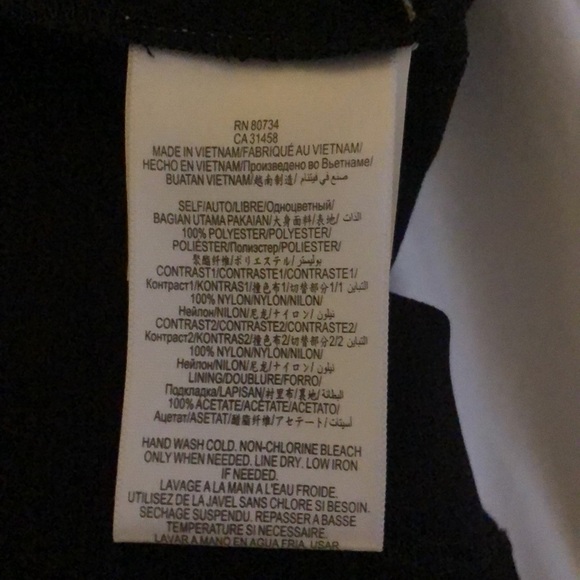 BCBG Black Lace Cut-Out A-Line Dress - Picture 6 of 6